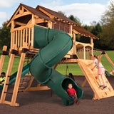 Olympian Peak Jumbo 3 žaidimų aikštelė iš kedro