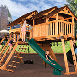 Olympian Peak Jumbo 3 žaidimų aikštelė iš kedro