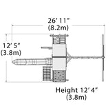 Olympian Summit XL 1 žaidimų aikštelė